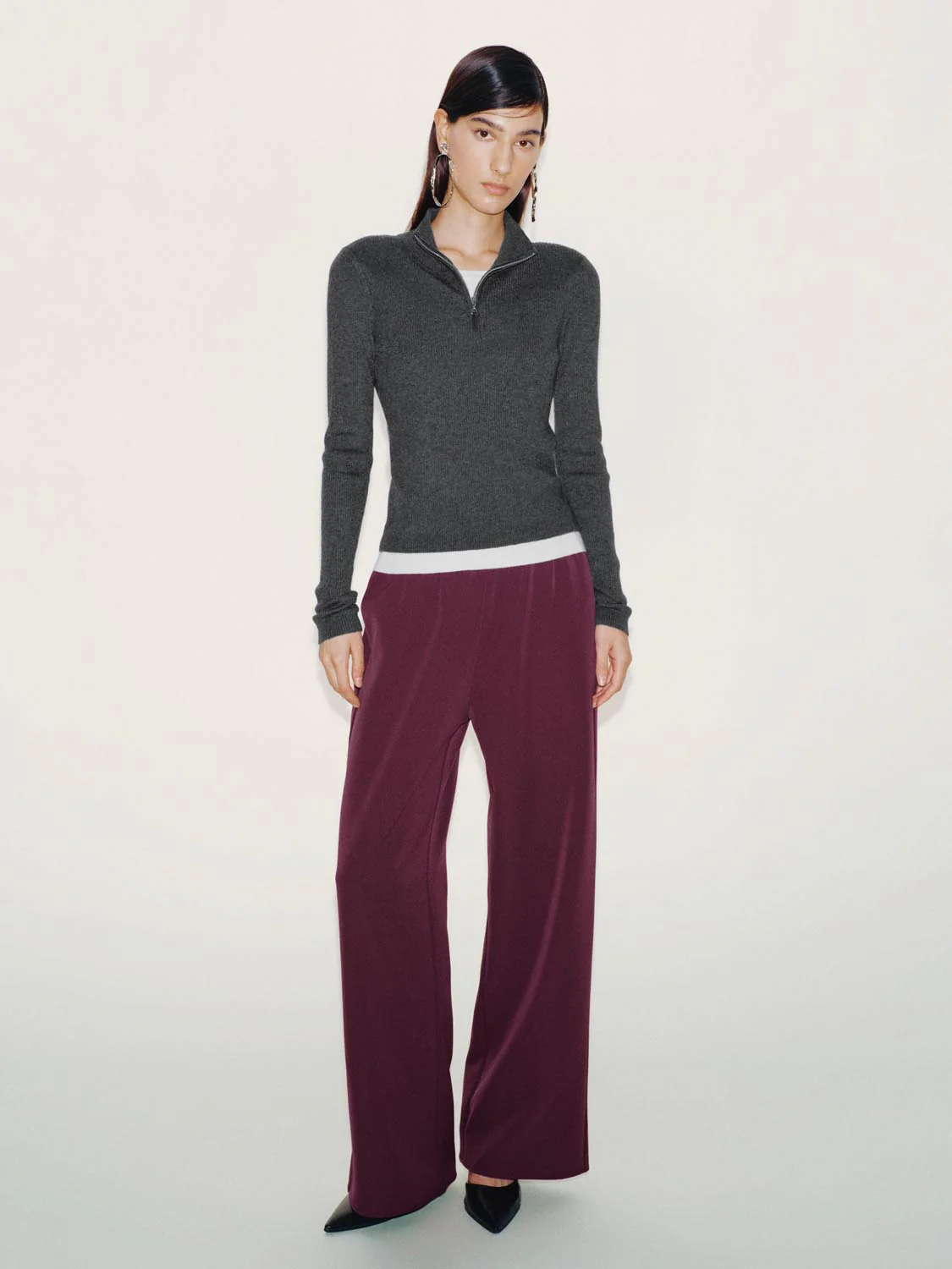 Pull On Wide Leg Pants - Image 7