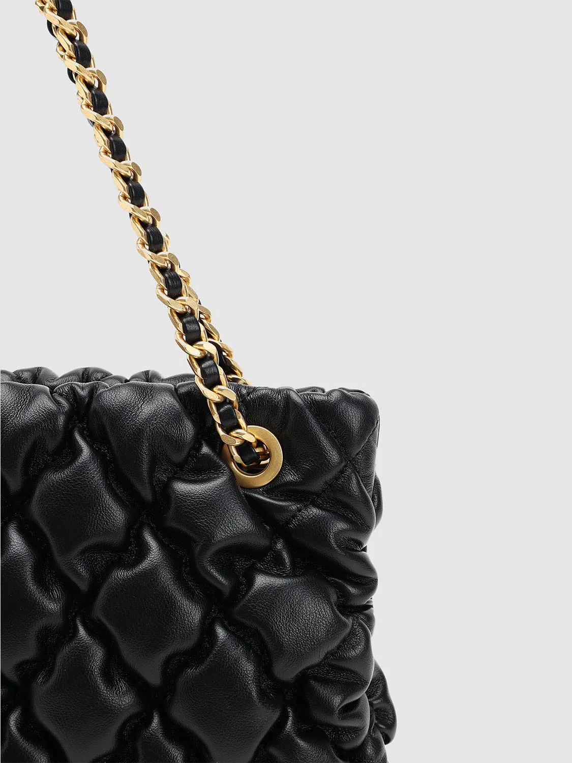 Quilted Crinkle Shoulder Bags - Image 4