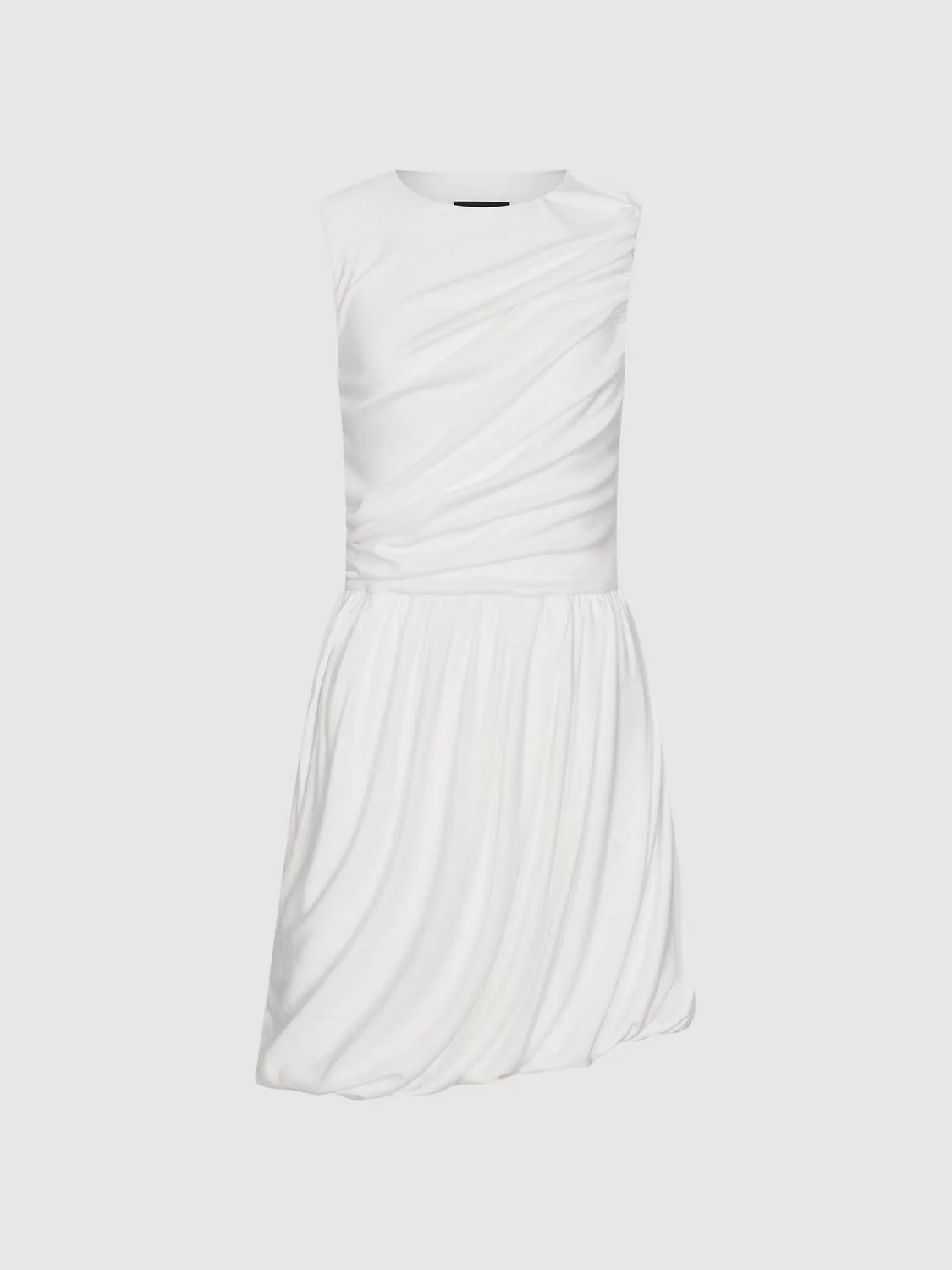 Ruched Sleeveless Straight Dresses - Image 7