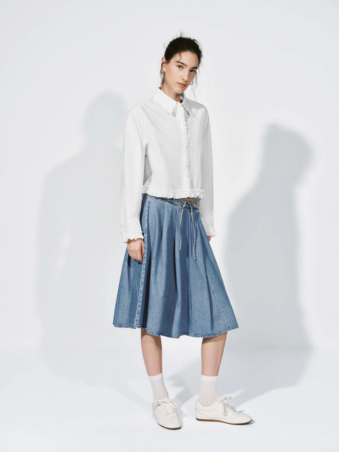 Ruffle Trim Shirts - Image 5