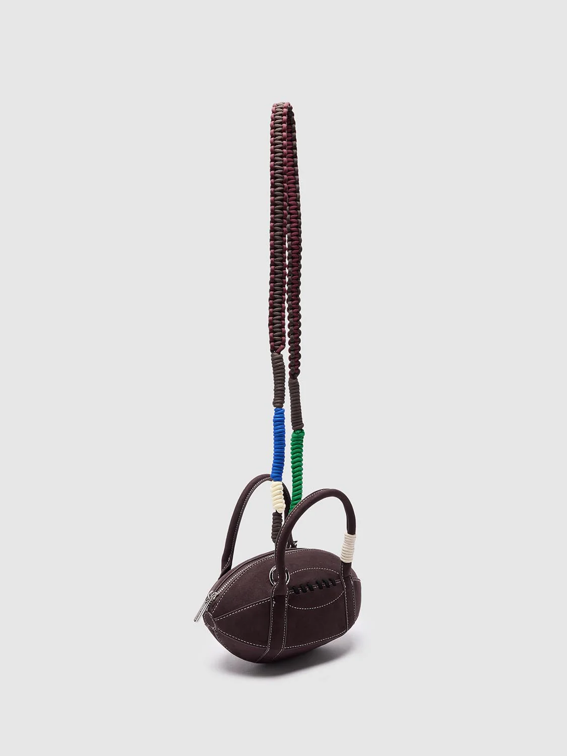 Rugby Shape Handle Crossbody Bags - Image 3