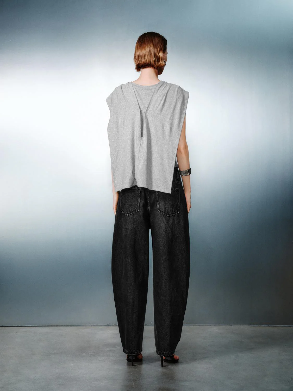 Scarf Layered Short Sleeve T-Shirts - Image 6
