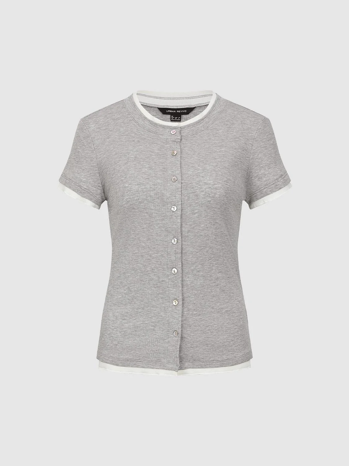 Short Sleeve 2 In 1 Shirts - Image 7
