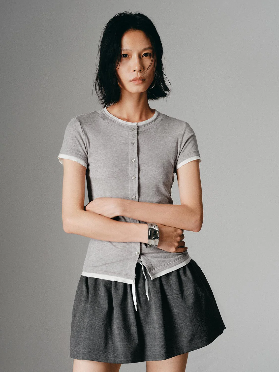 Short Sleeve 2 In 1 Shirts - Image 8