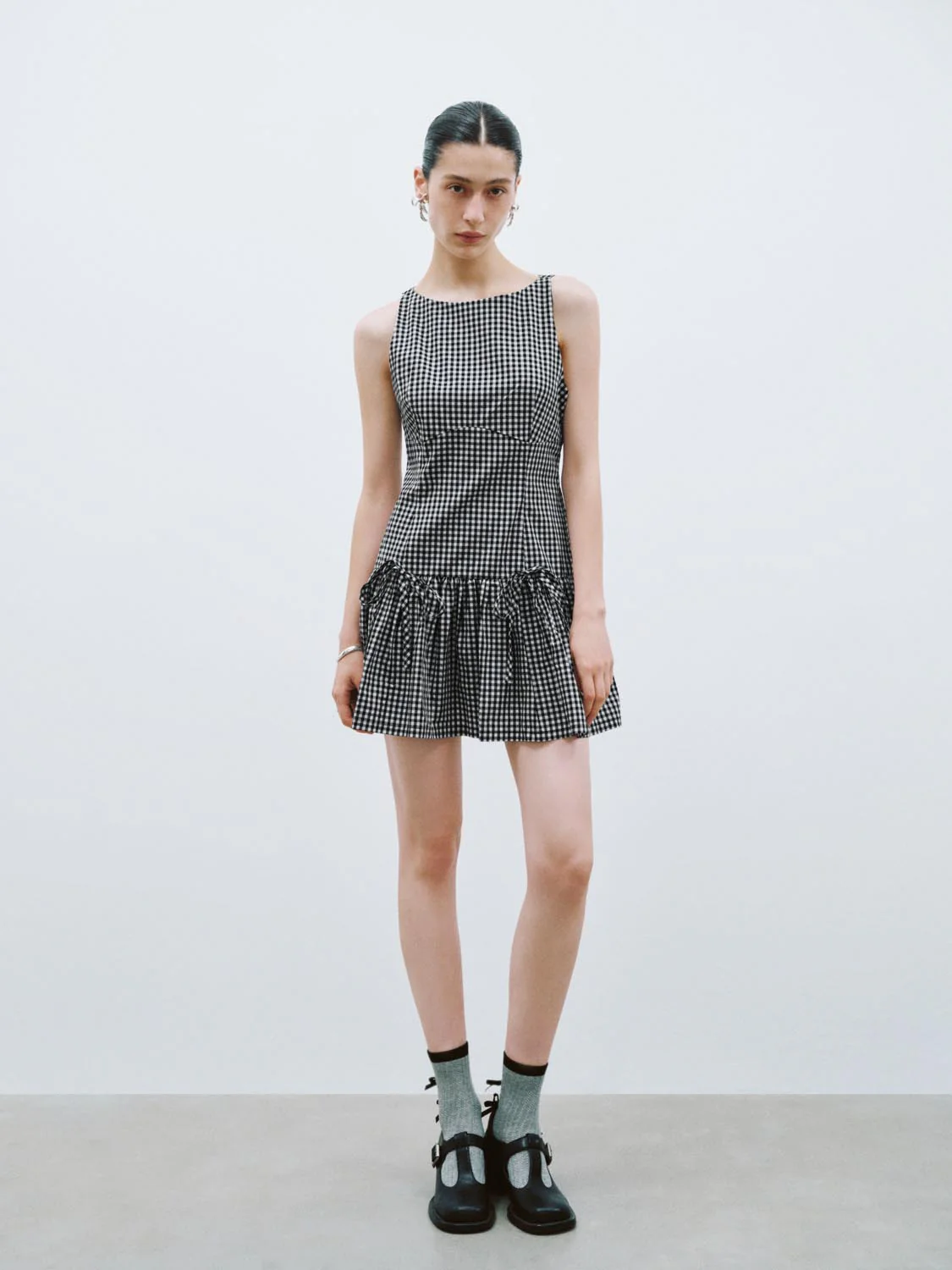 Sleeveless A-Line Mini Dresses - Image 5