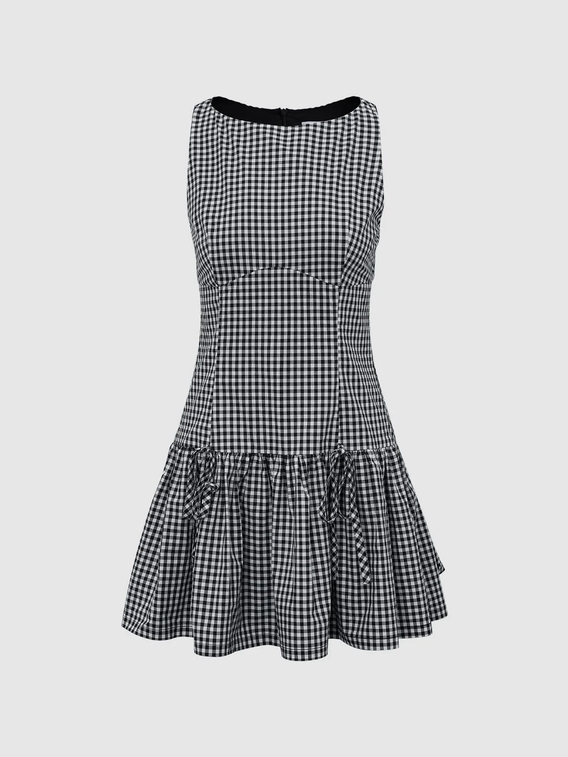 Sleeveless A-Line Mini Dresses - Image 7