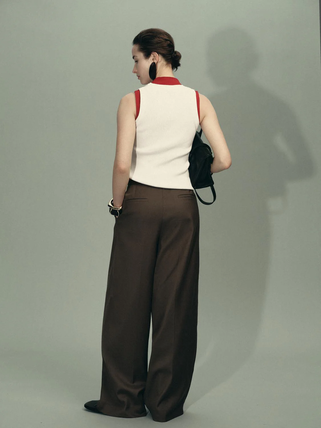 Sleeveless Skinny Fit Knitted T-Shirts - Image 6