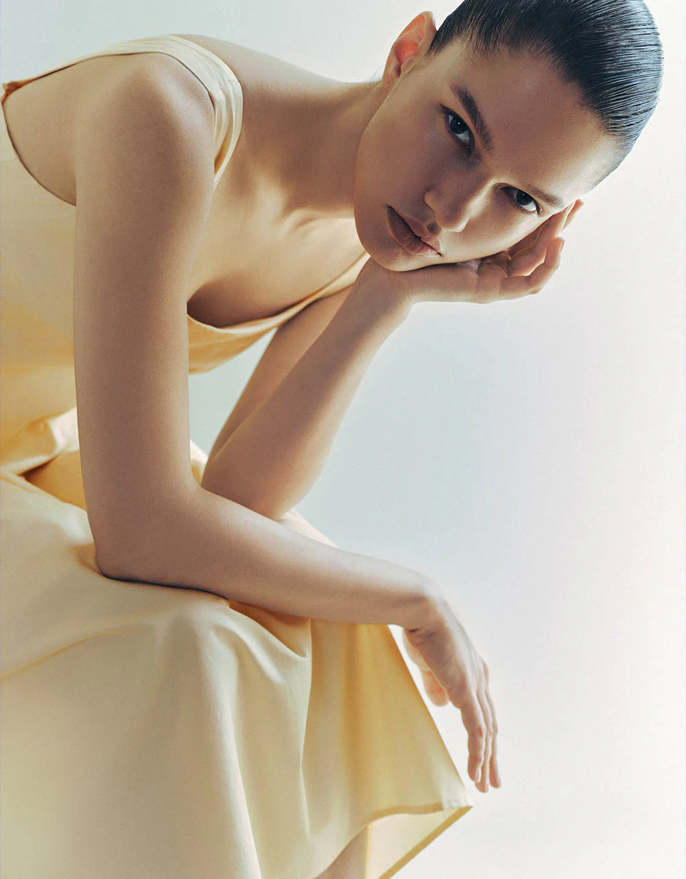 Sleeveless Square-cut Collar A-Line Dress - Image 12