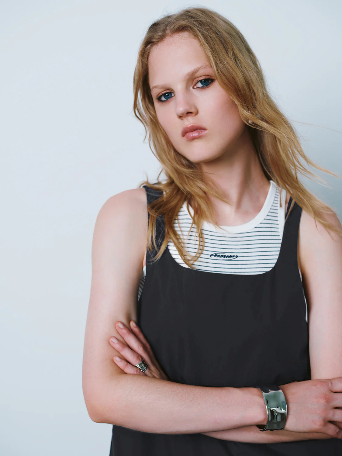Sleeveless Square-cut Collar A-Line Dress - Image 17