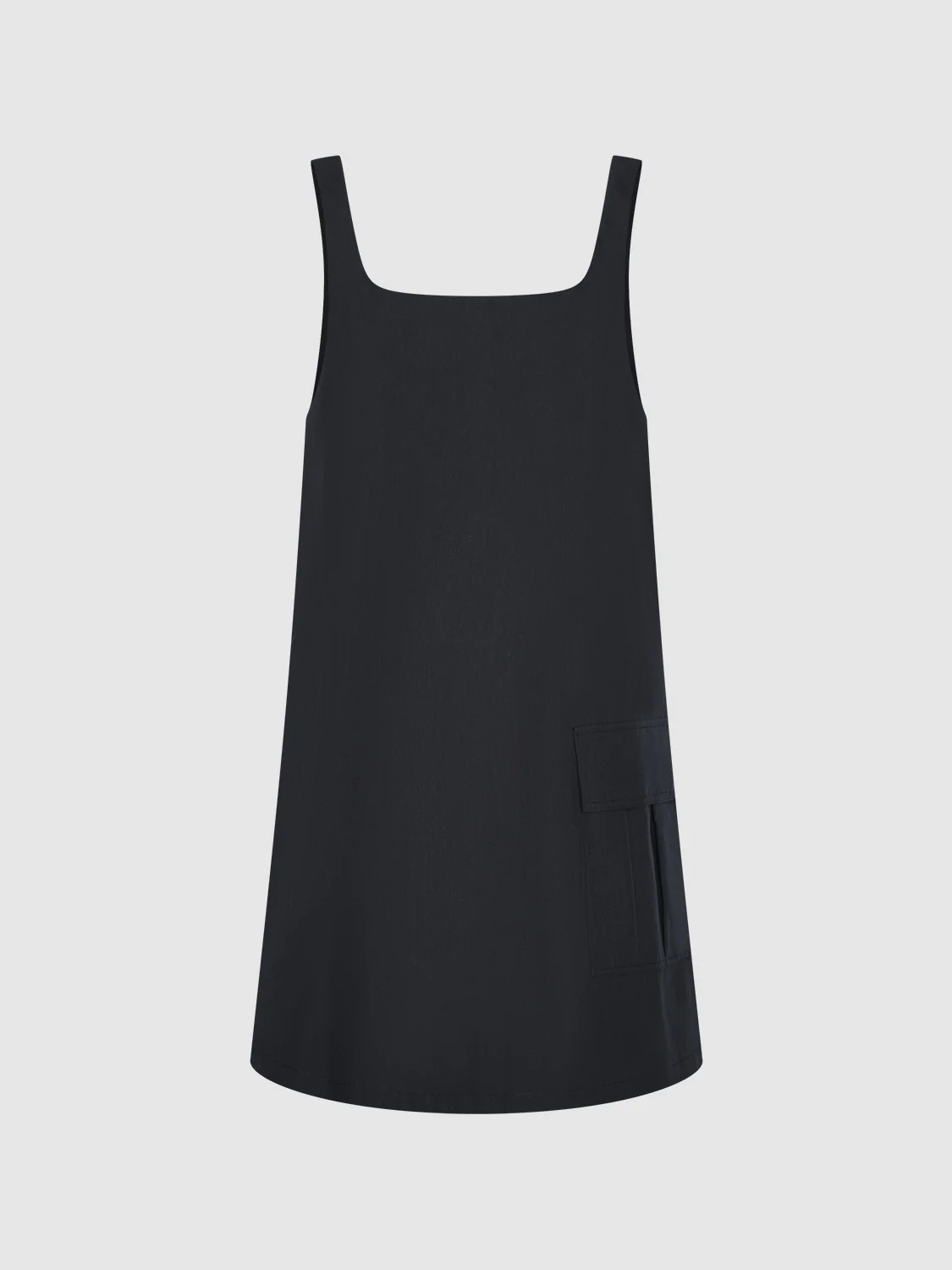 Sleeveless Square-cut Collar A-Line Dress - Image 18