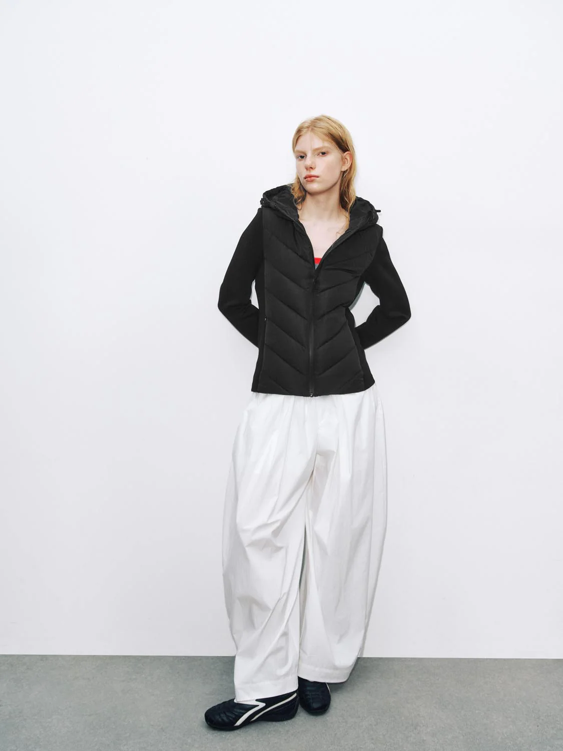 Slim Fit Hooded Padded Jackets - Image 5