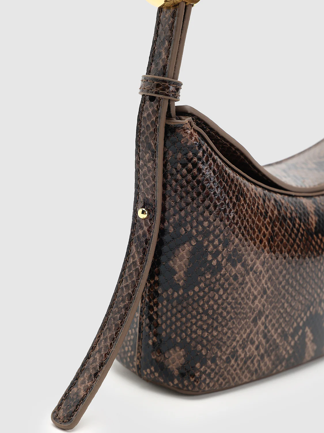 Snake Print Shoulder Bags - Image 5