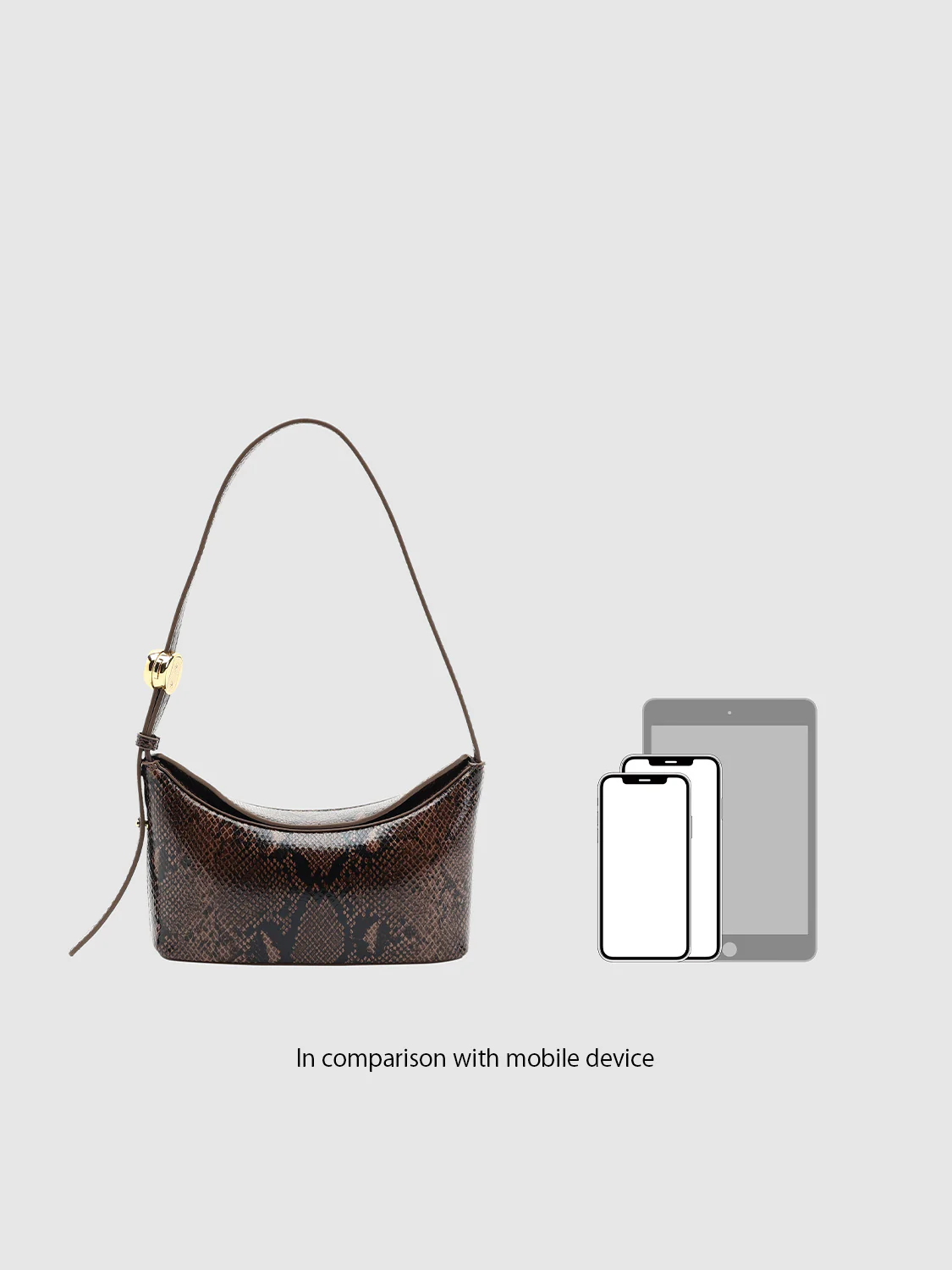 Snake Print Shoulder Bags - Image 7