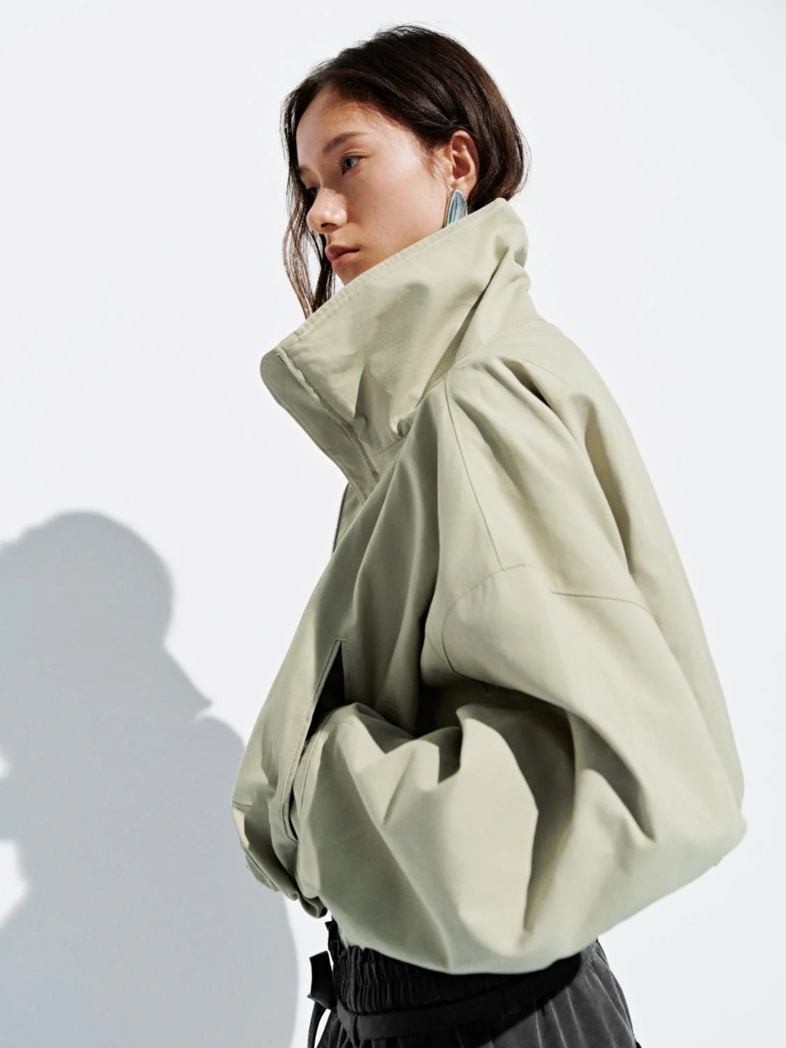 Stand Collar Full Zip Jackets - Image 2