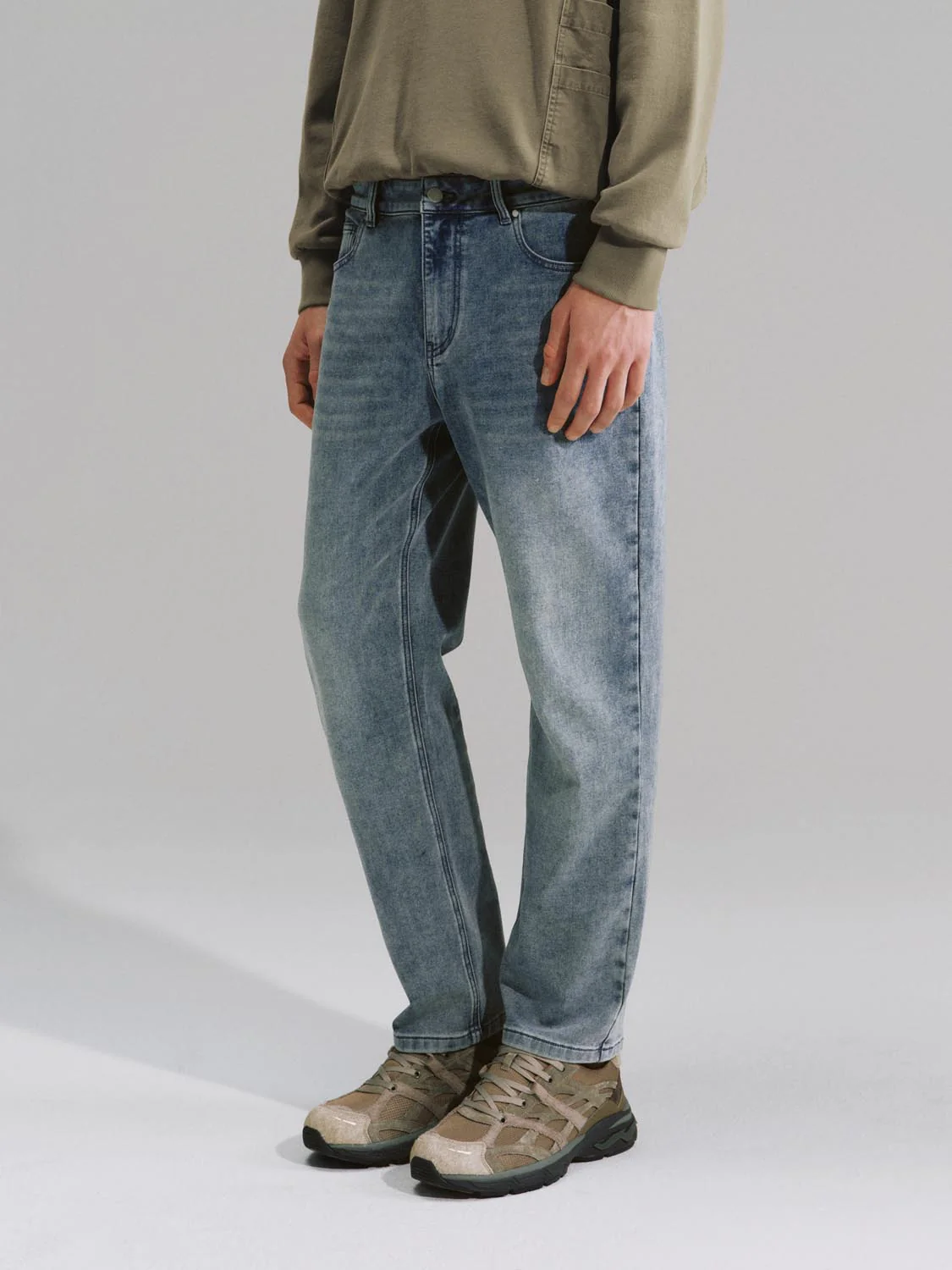 Straight Leg Jeans - Image 3