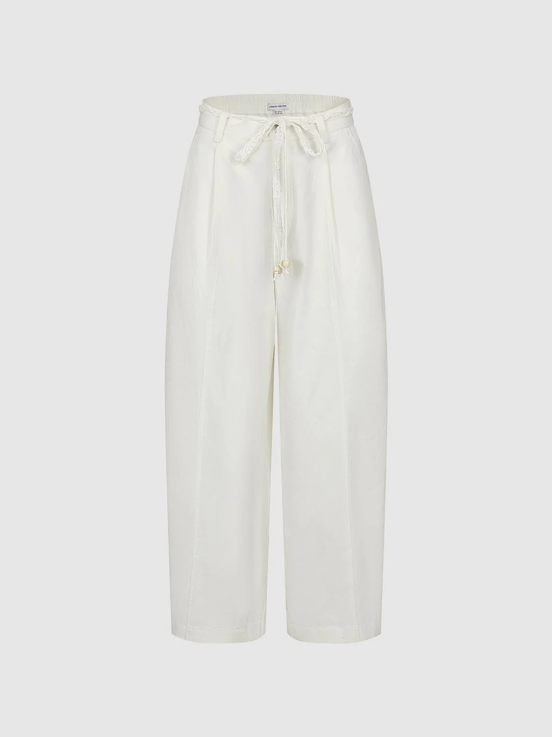 String Detail Wide Leg Pants - Image 2