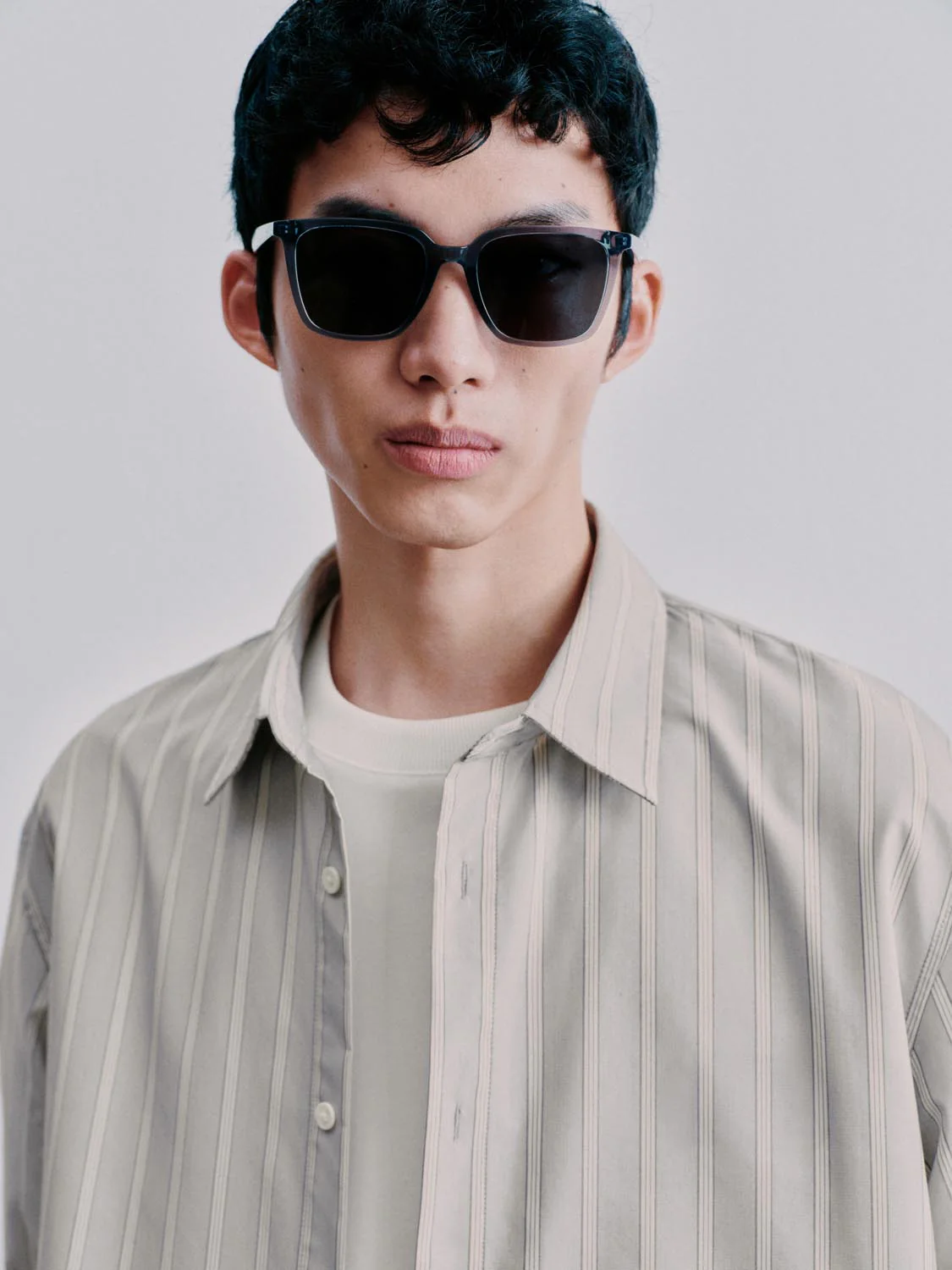 Striped Loose-Fit Shirts - Image 3