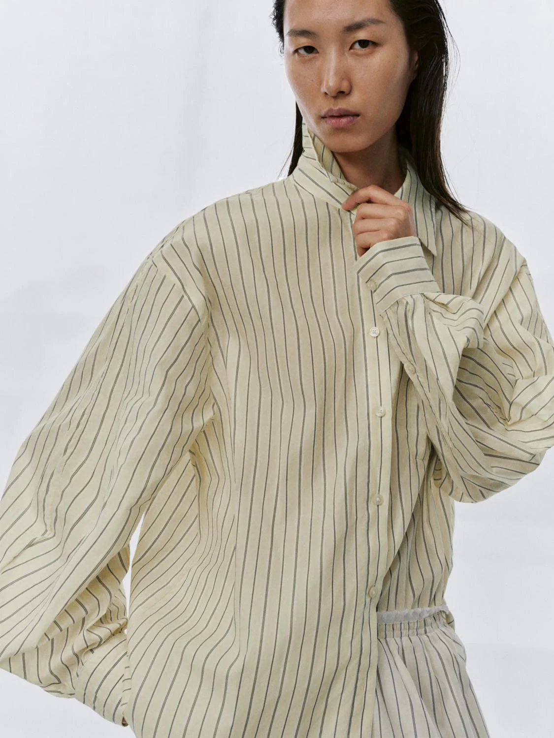 Striped Loose-Fit Shirts - Image 3