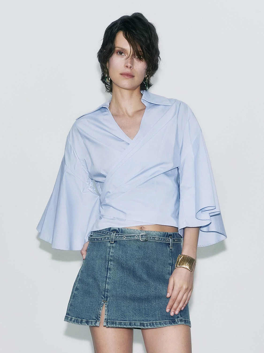 Surplice Front Shirts - Image 15