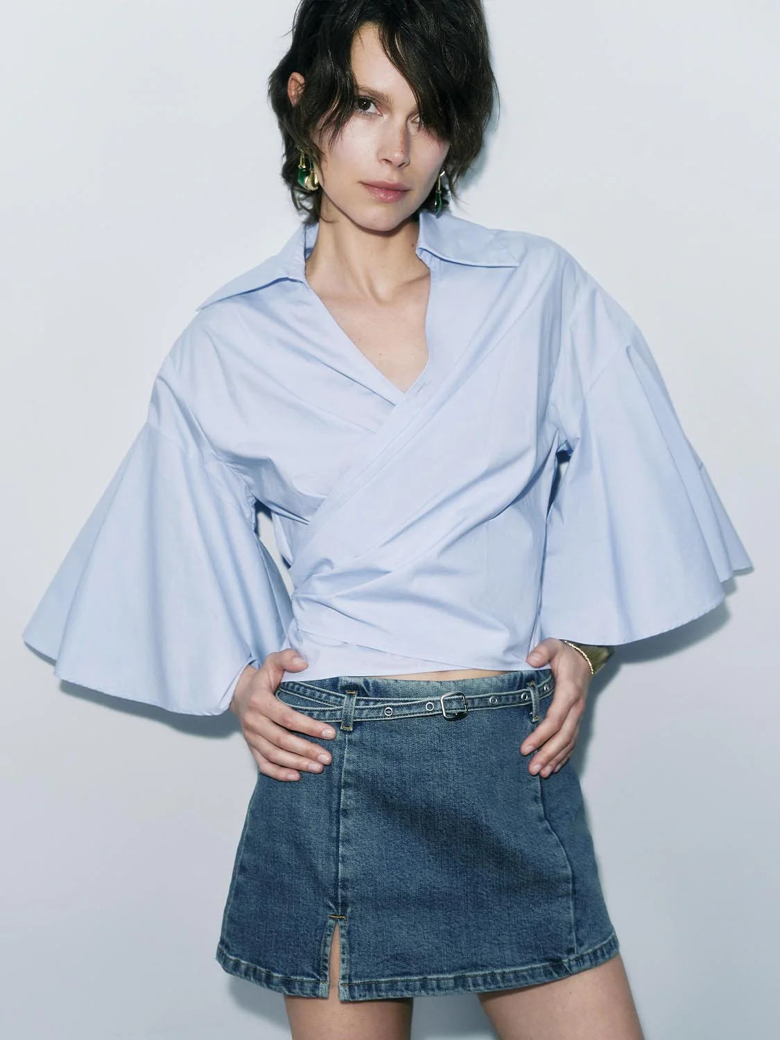 Surplice Front Shirts - Image 2