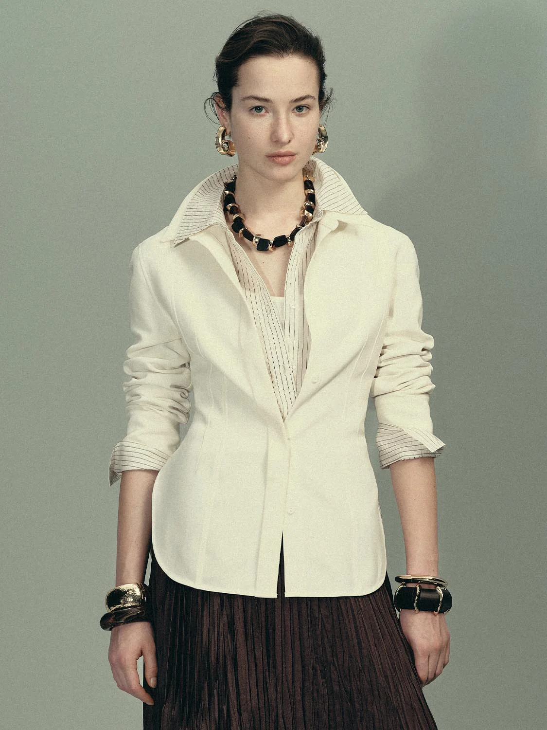 Tailored Slim Fit Seamed Shirts