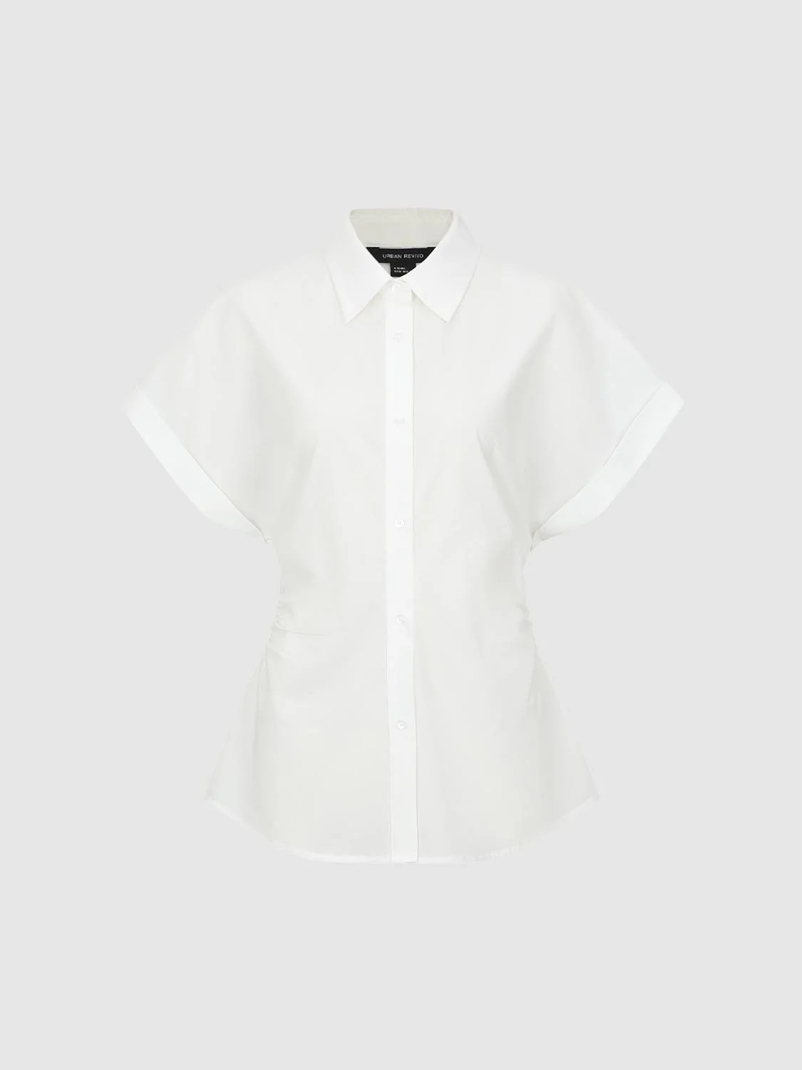 Tapered Waist Short Sleeve Shirts - Image 14