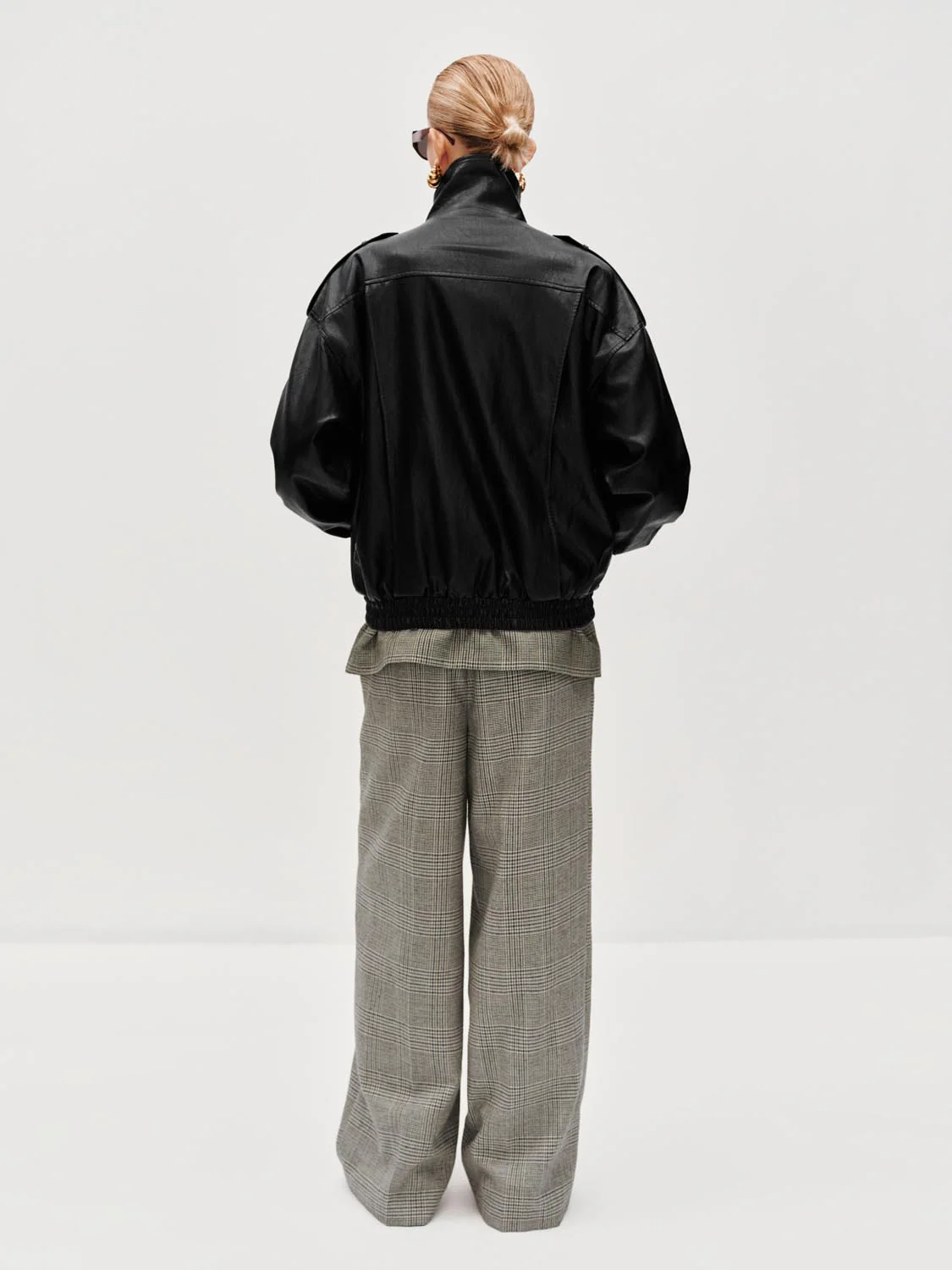 Tie Asymmetric Bomber Jackets - Image 14