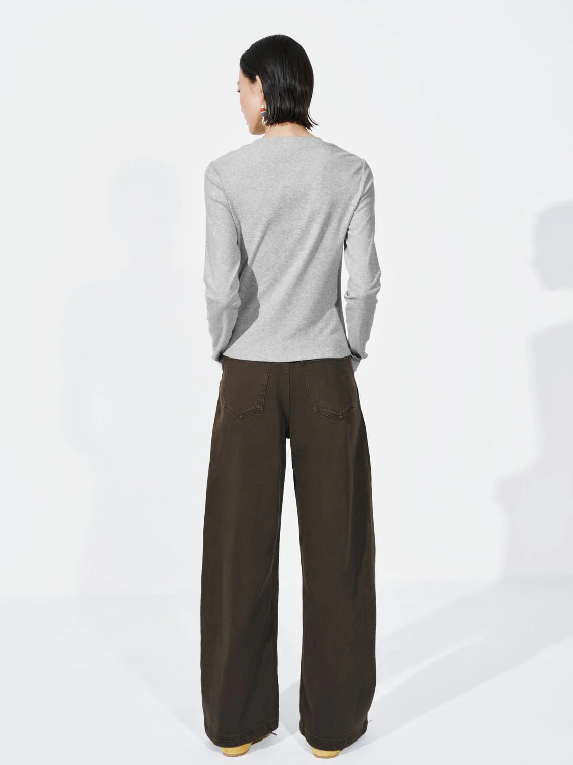 Tie Waist Barrel Leg Jeans - Image 4