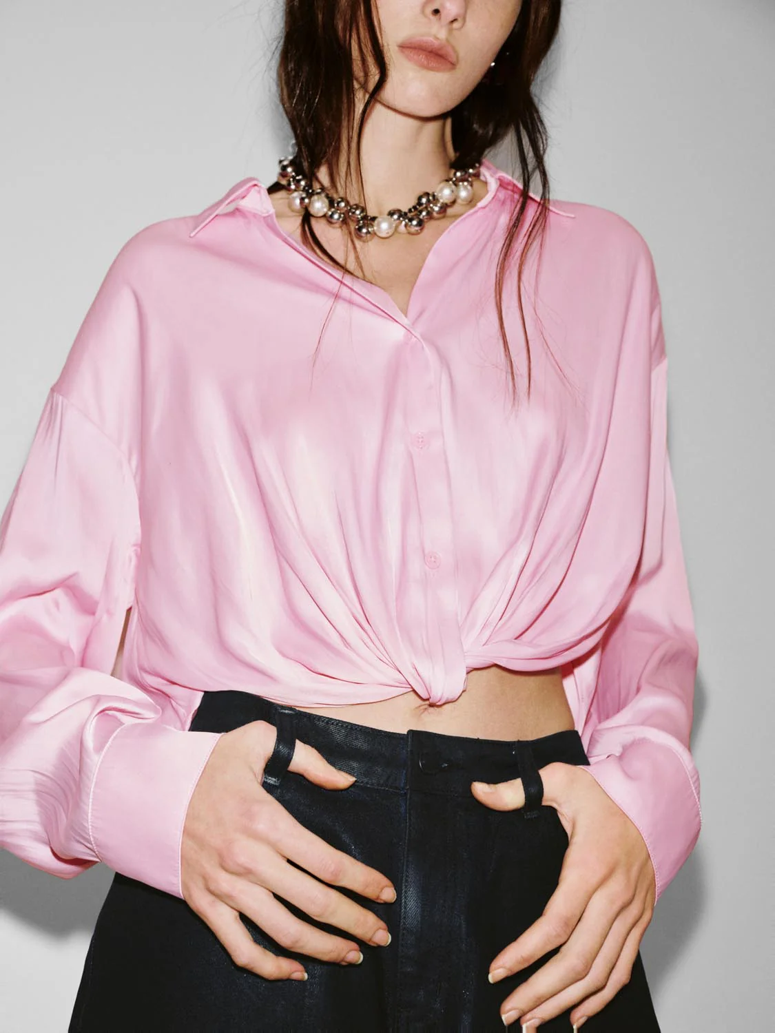 Twist Detail Overhead Shirts - Image 11