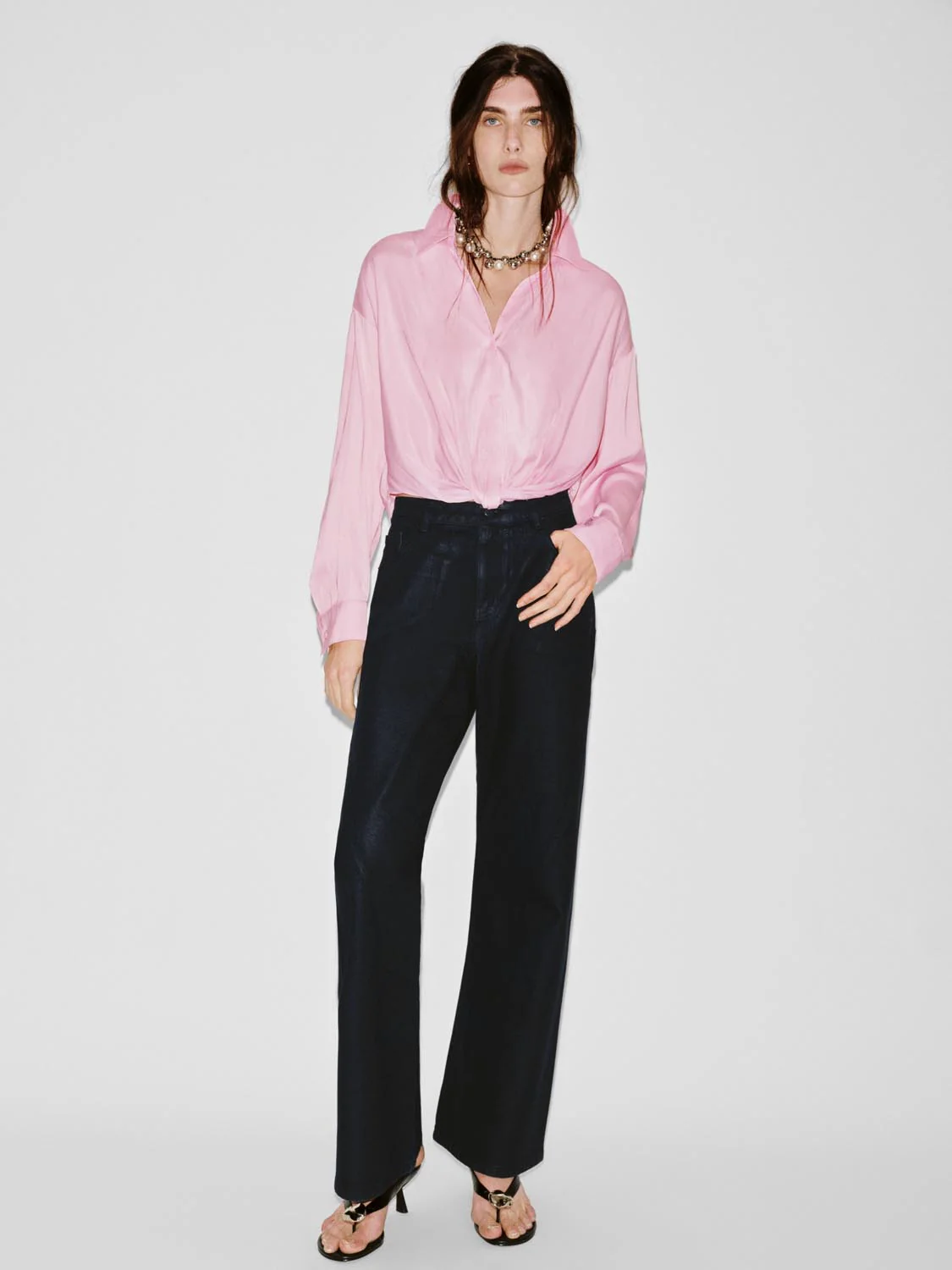 Twist Detail Overhead Shirts - Image 12