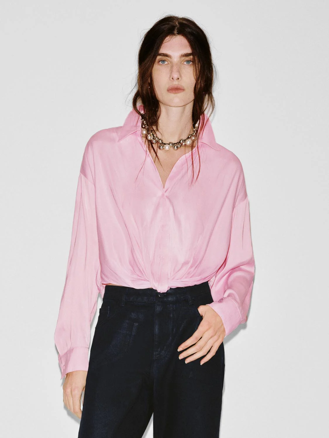 Twist Detail Overhead Shirts - Image 9