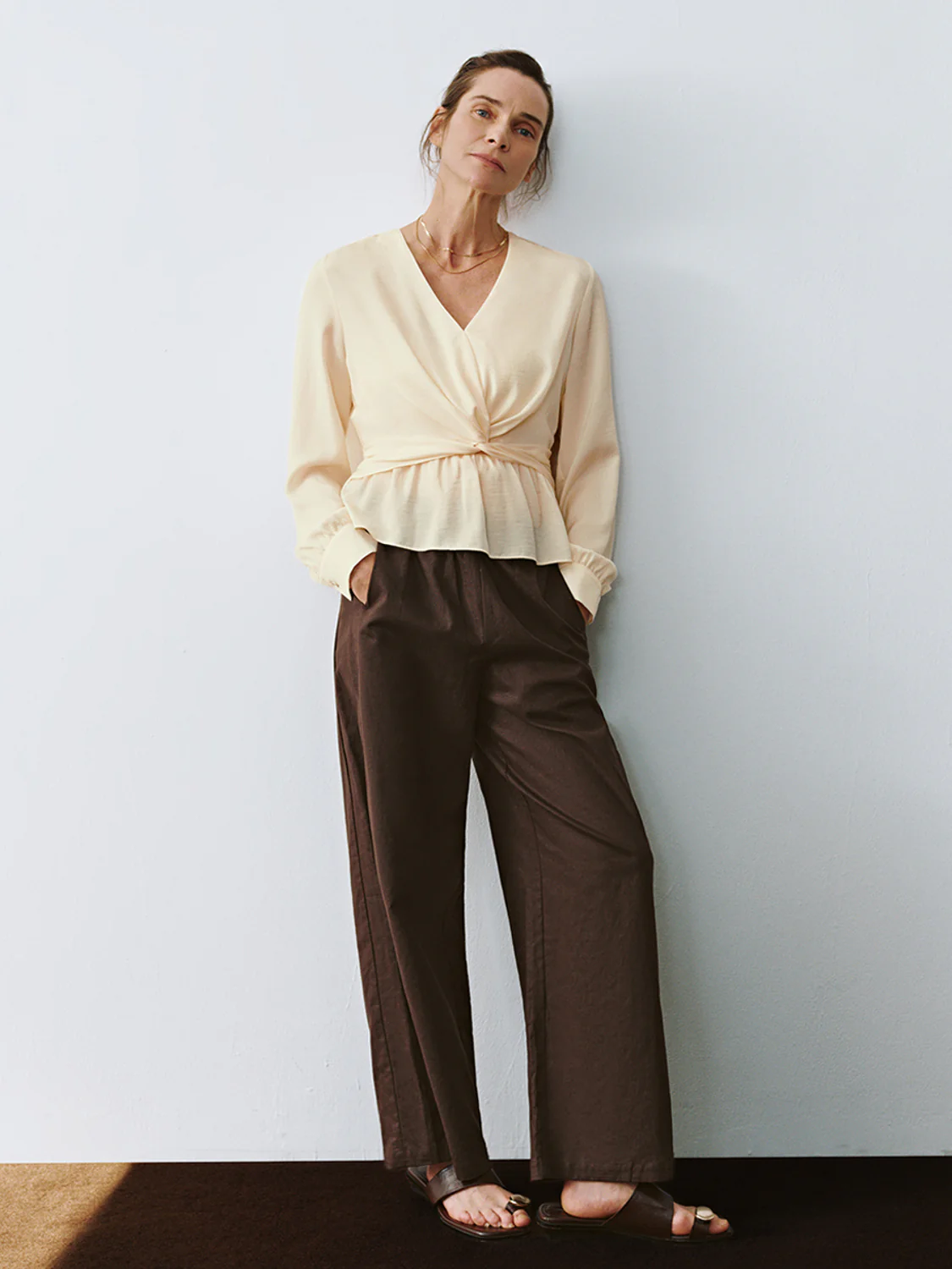 V-Neck Skater Blouse - Image 13