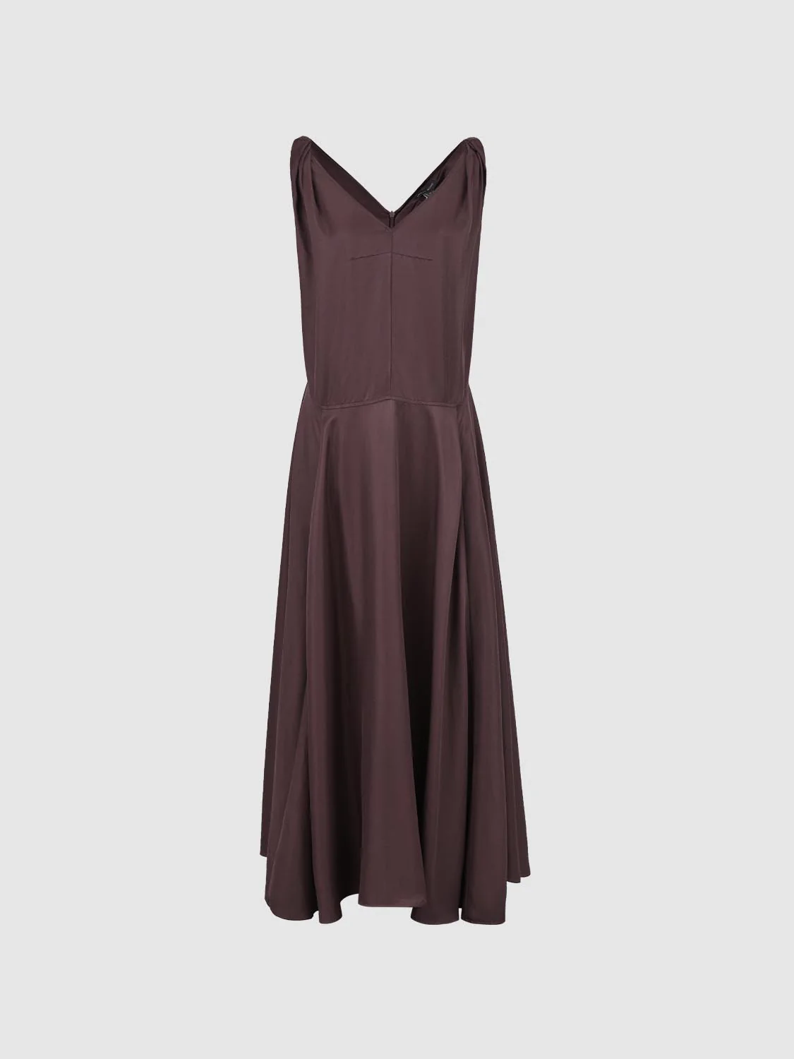 V-Neck Sleeveless A-Line Maxi Dresses - Image 7