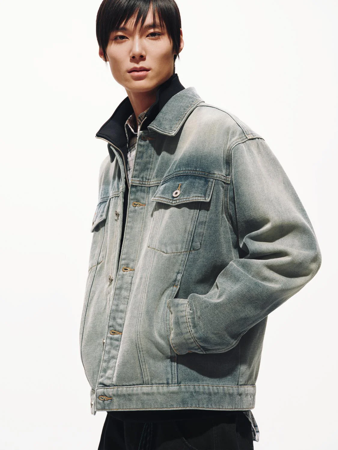 Washed Denim Truck Jackets - Image 2