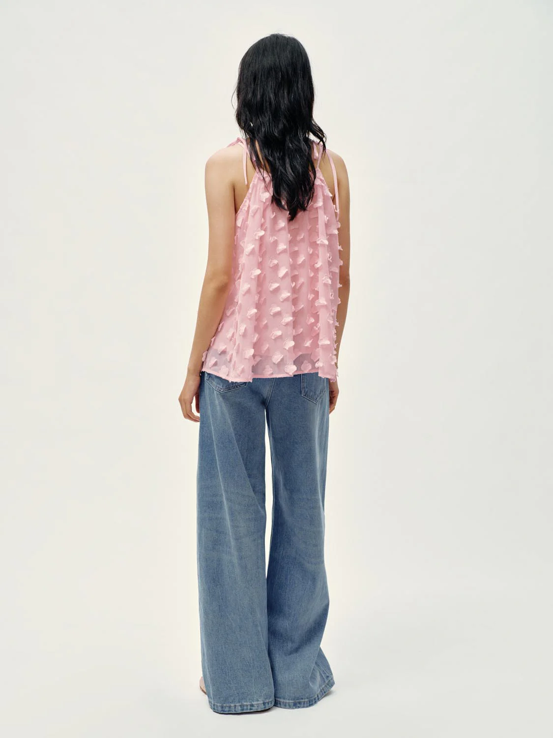 Washed Wide Leg Jeans - Image 4