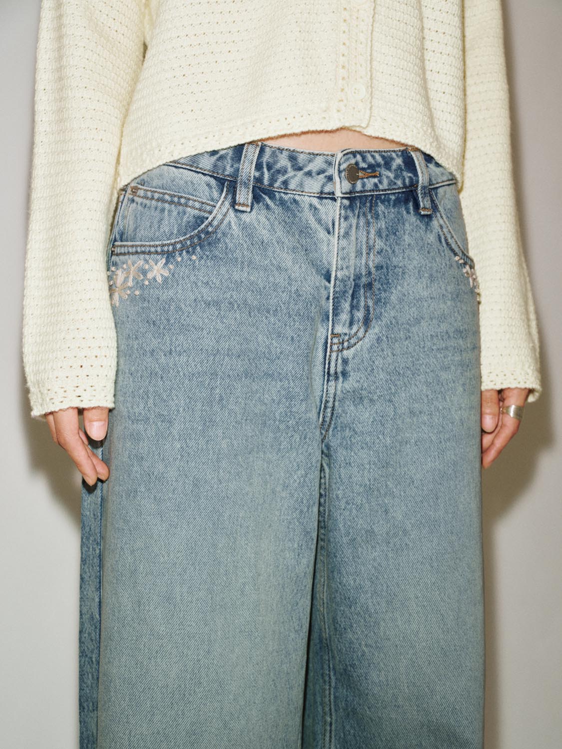 Wide Leg Jeans - Image 4