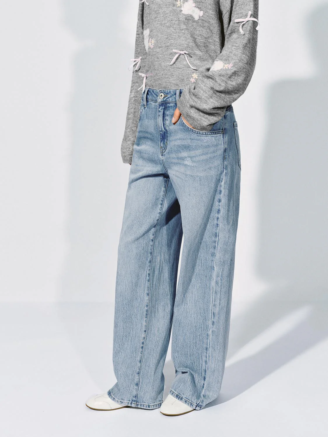 Wide Leg Jeans - Image 3