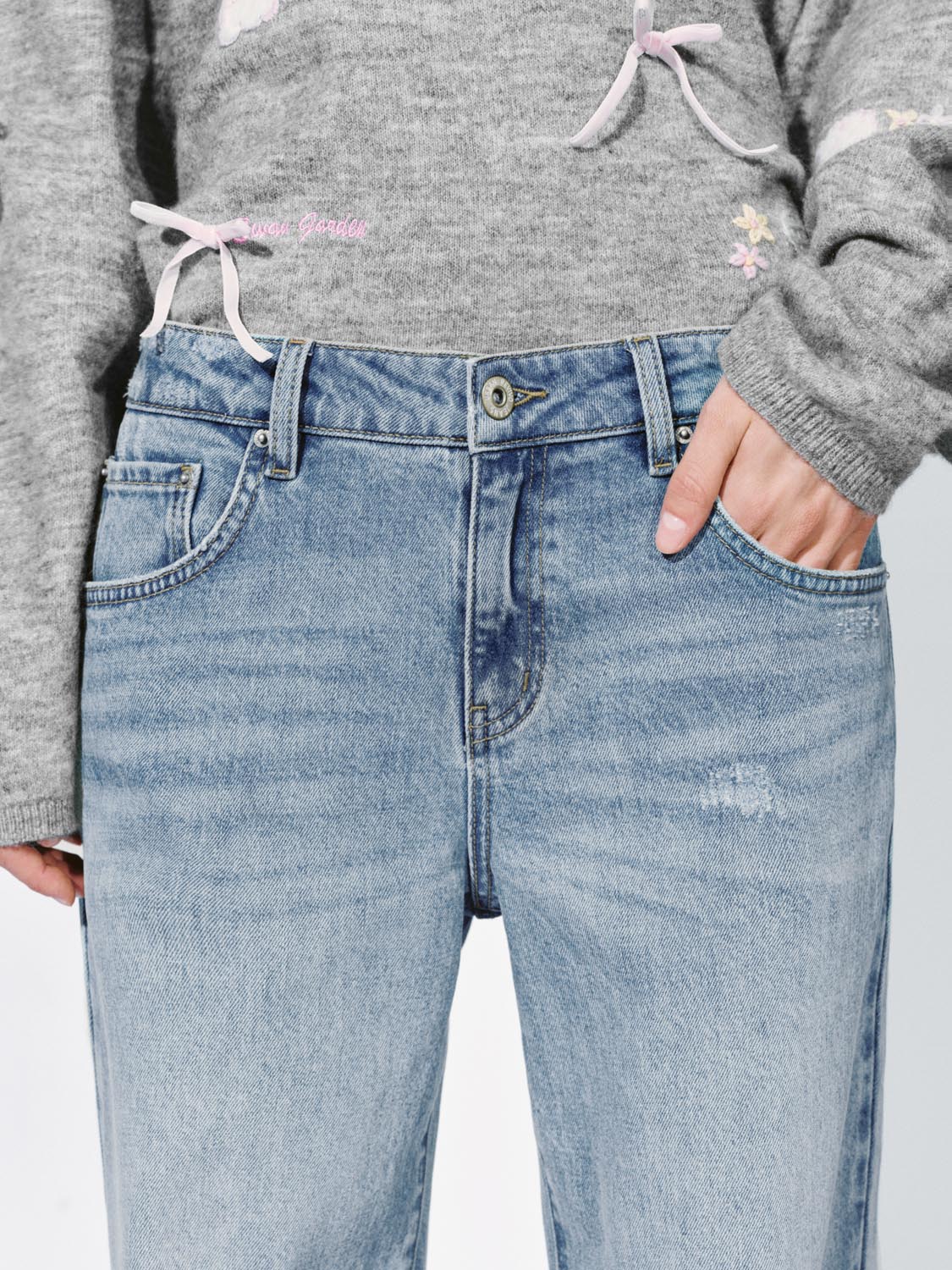 Wide Leg Jeans - Image 5