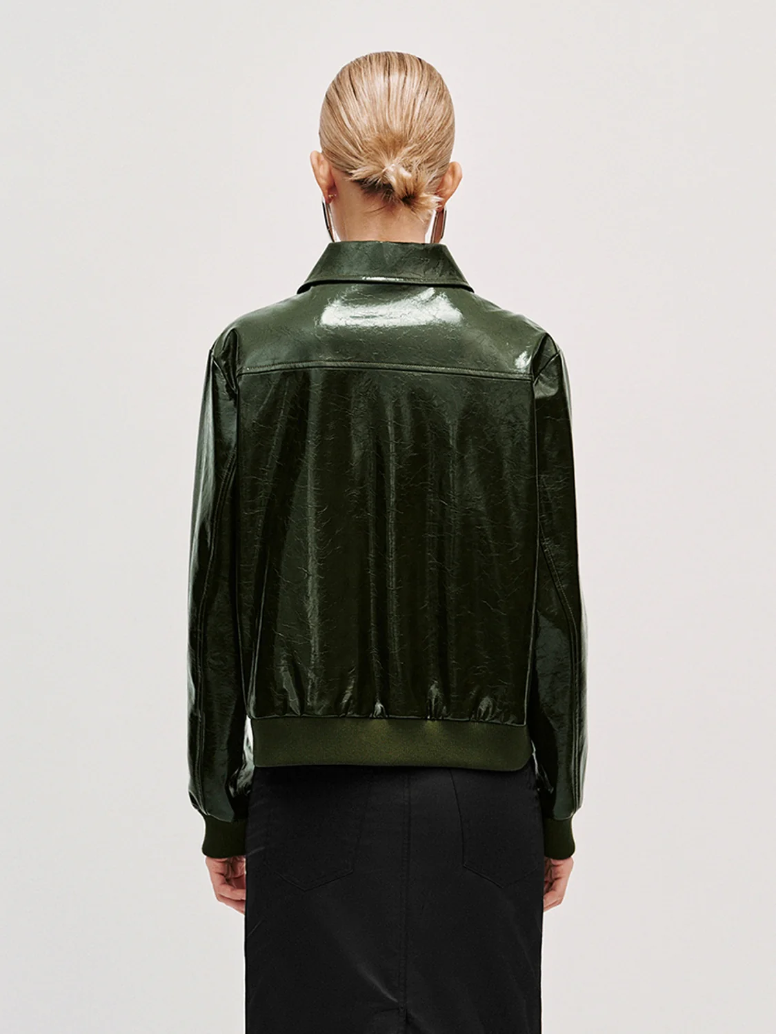 Zip Pockets Bomber Jackets - Image 3