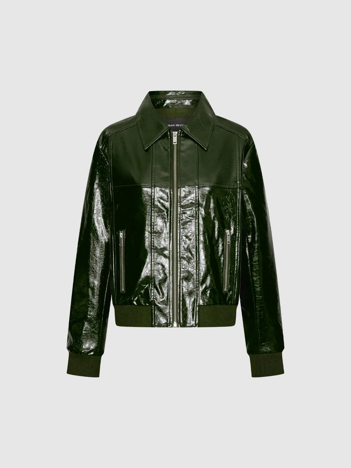 Zip Pockets Bomber Jackets - Image 7